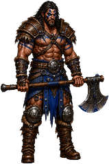 Barbarian class portrait